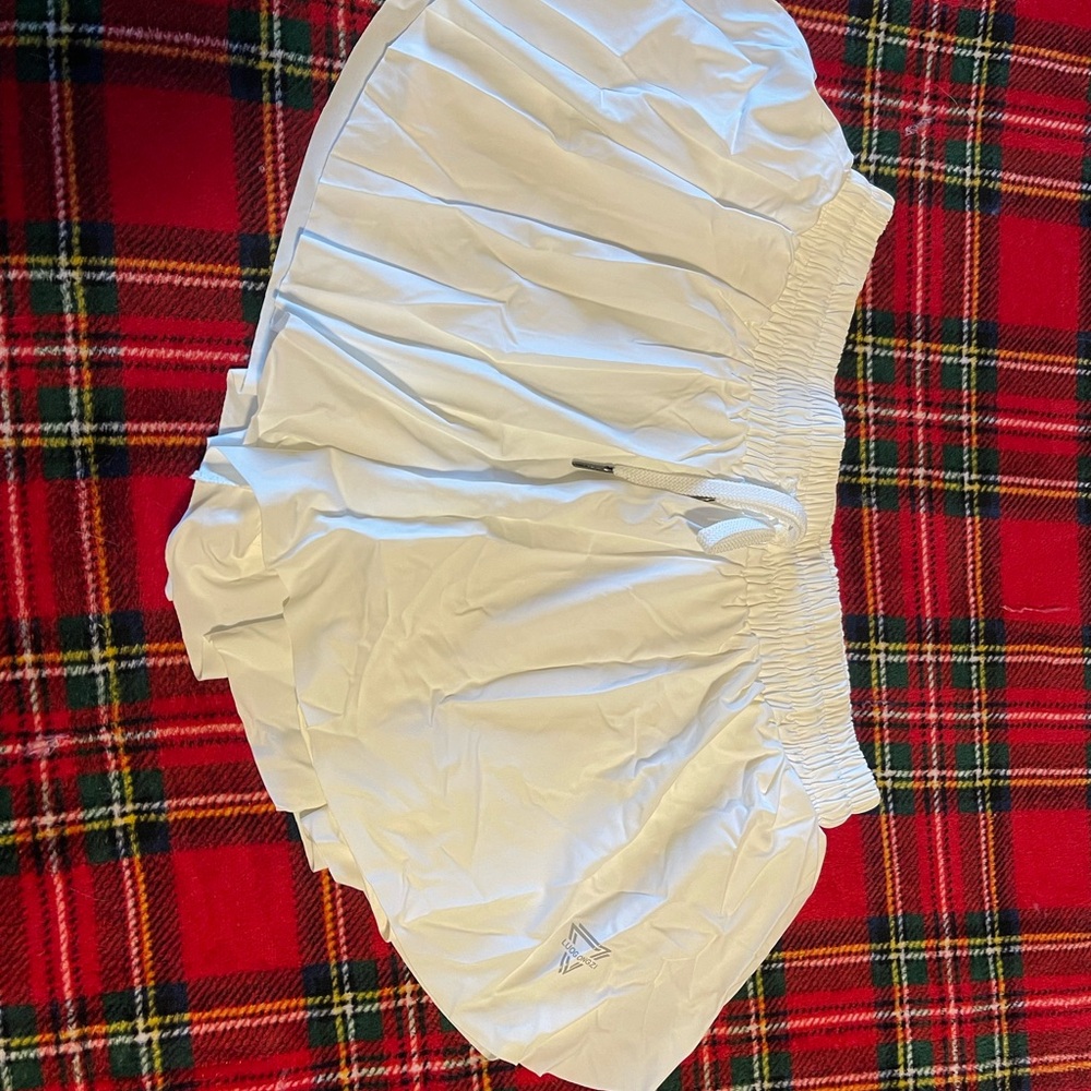 White Athletic Shorts